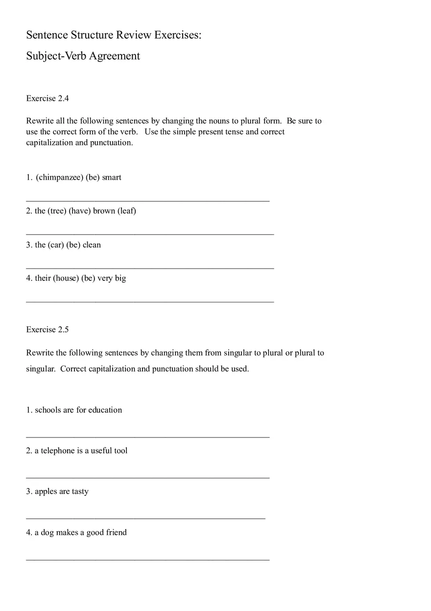 Sentence Building Pretest Ch3 - Page 2