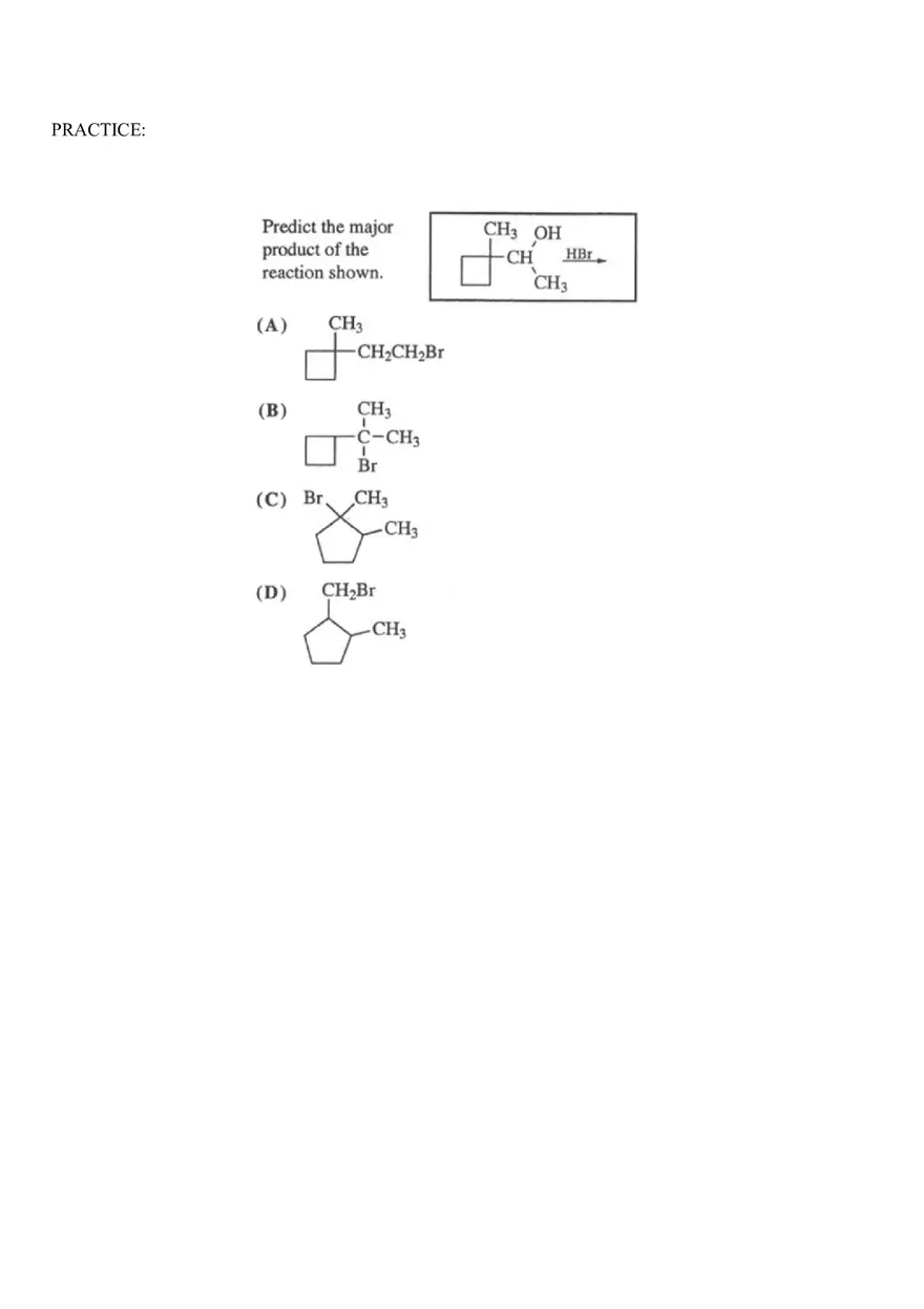 Organic Chemistry Test Part 3 - Page 10