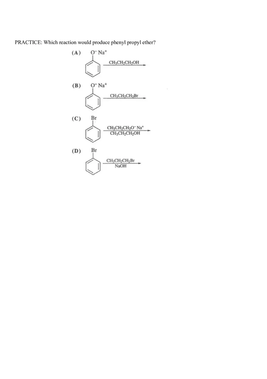 Organic Chemistry Test Part 3 - Page 6