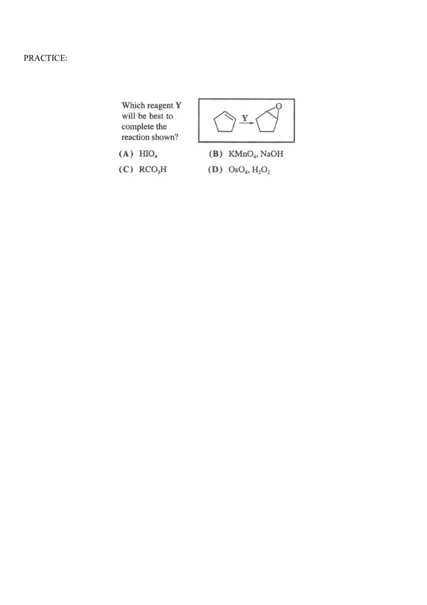 Organic Chemistry Test Part 4 - Page 7