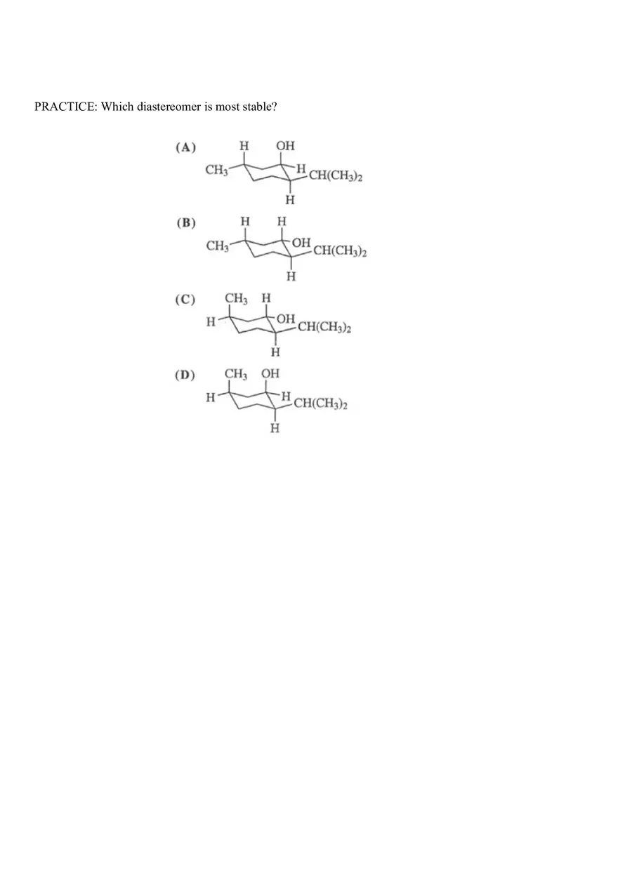 Organic Chemistry Test Part 1 - Page 5