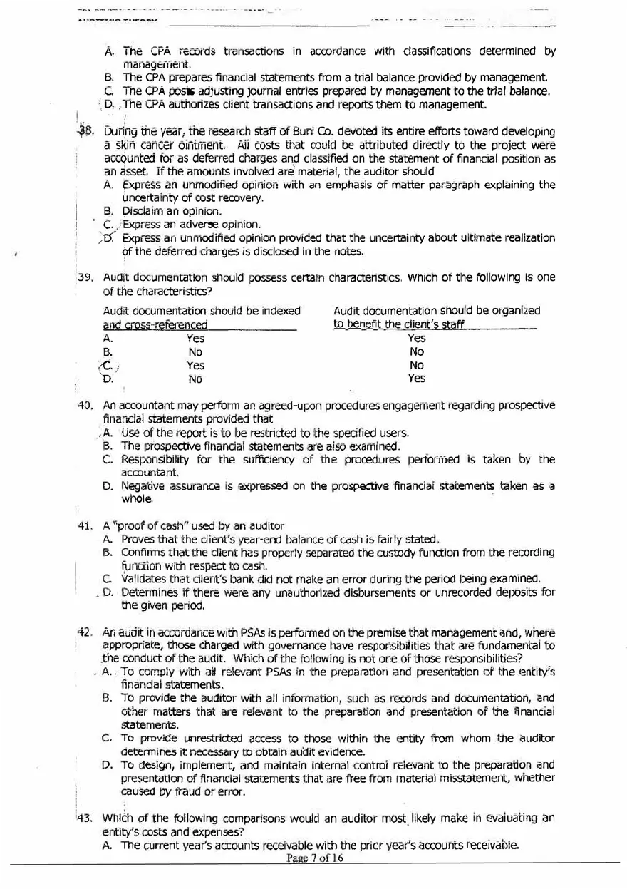 Accountancy Questions and Answers - Page 13