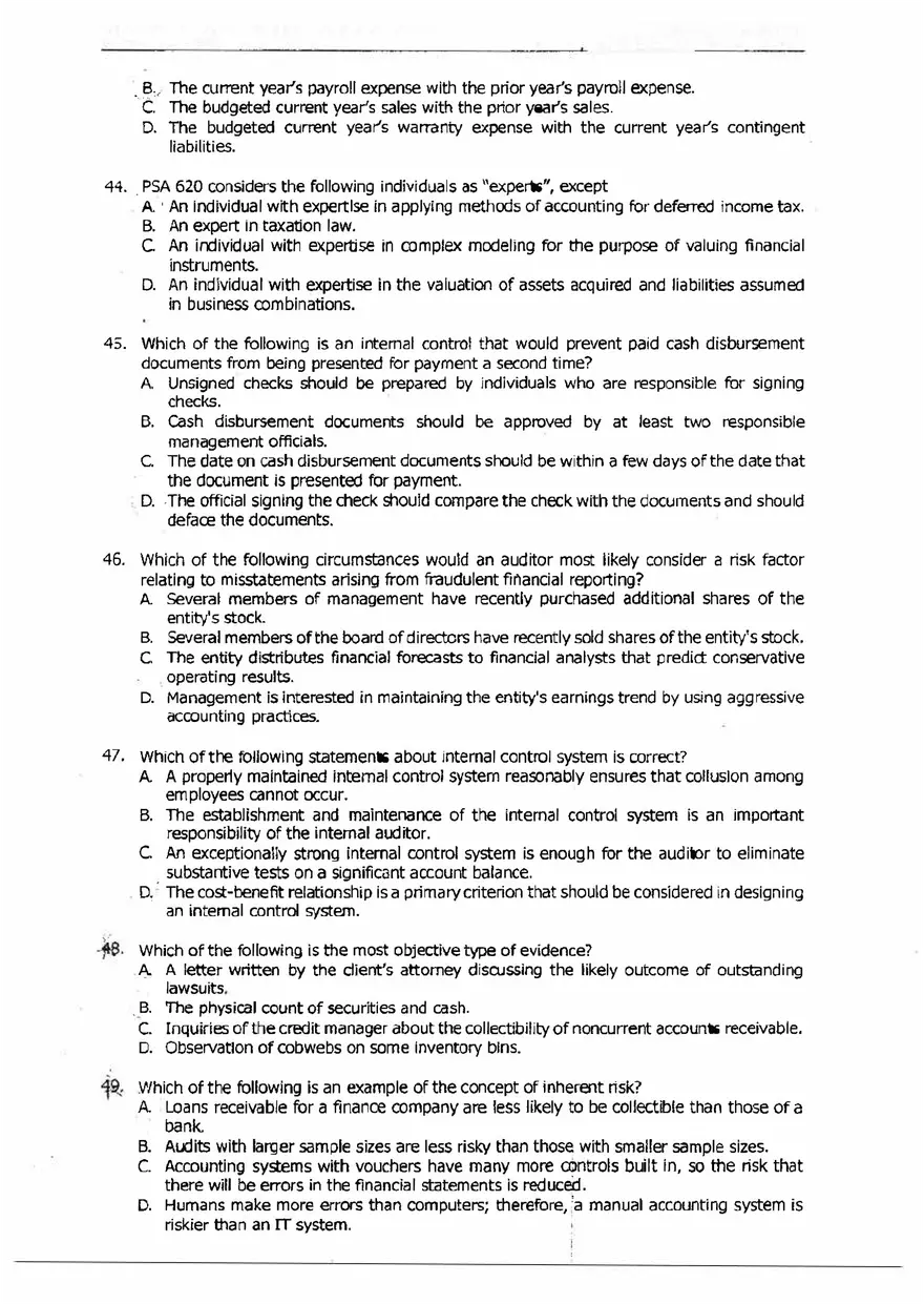 Accountancy Questions and Answers - Page 14