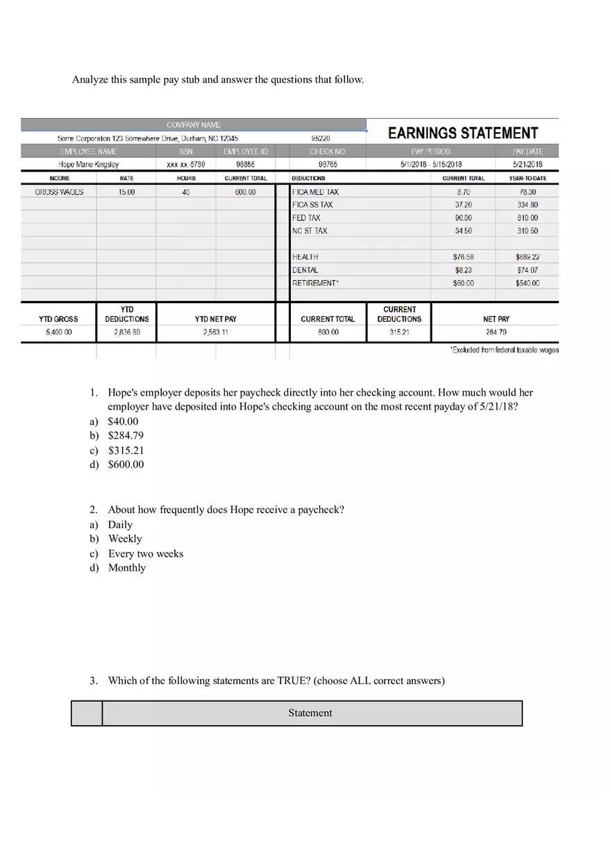 Understanding Payroll and Tax Deductions - Page 2