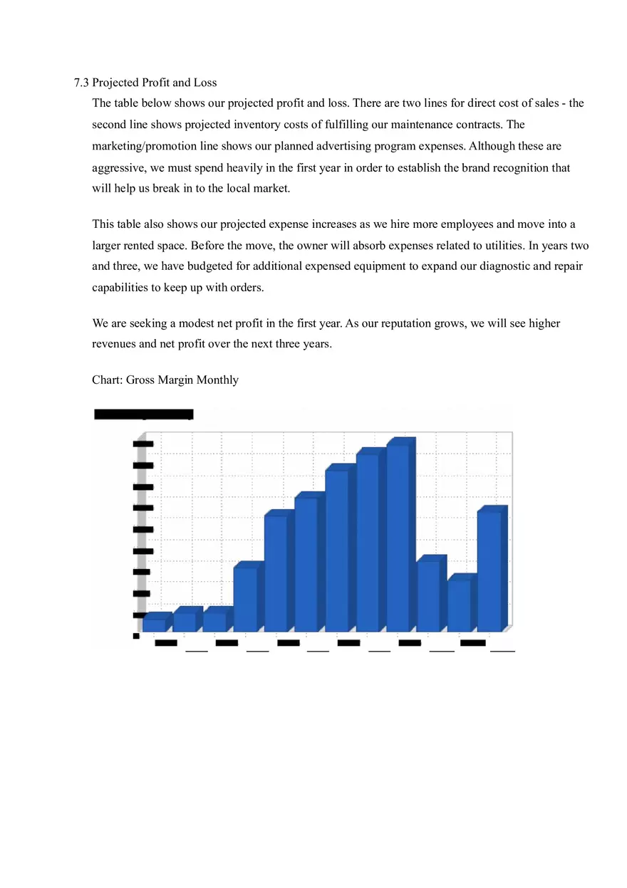 PC Repair Business Plan Part II - Page 9