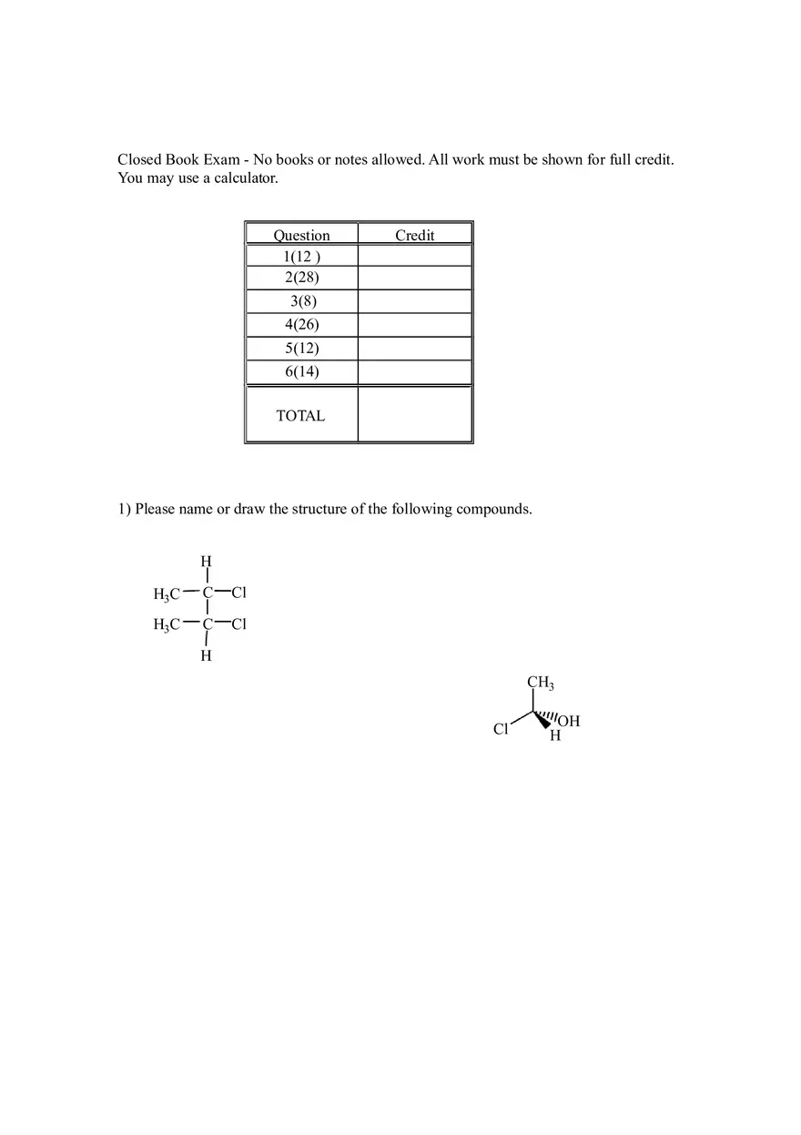 Reactions Markovnikov Practice Problems and Keys Part 3 - Page 1