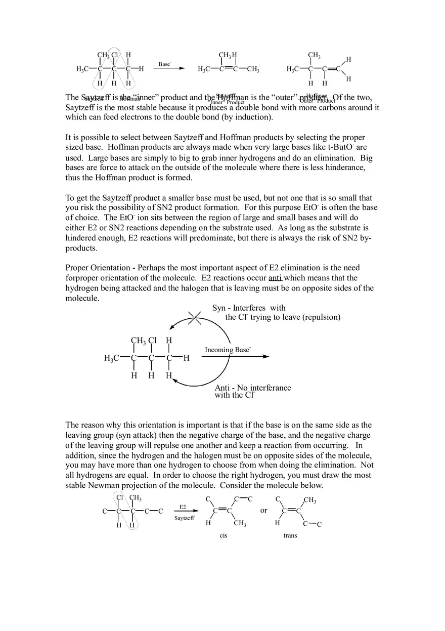 Reactions Markovnikov Practice Problems and Keys Part 1 - Page 2