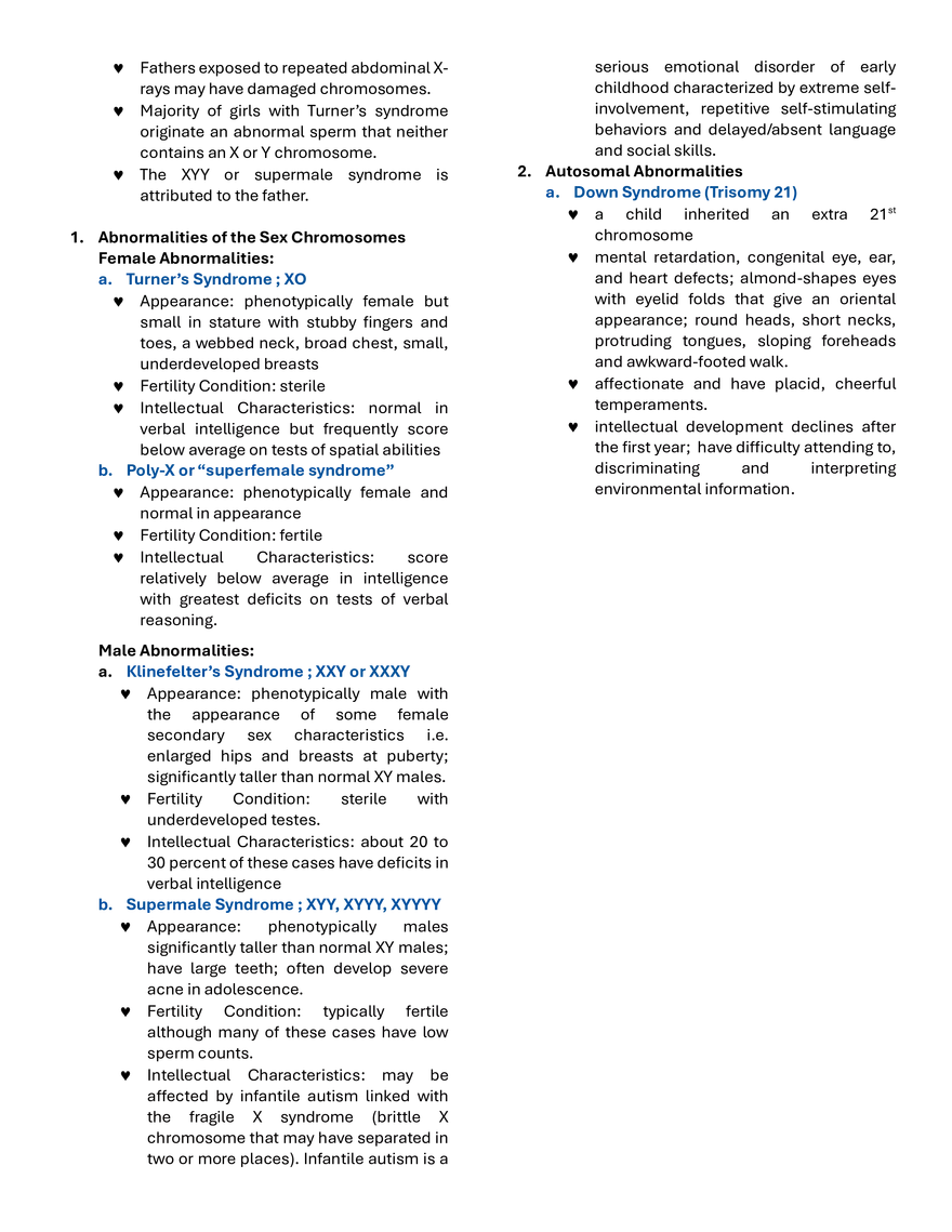 Child Psychology (Developmental Psychology 1) - Page 4
