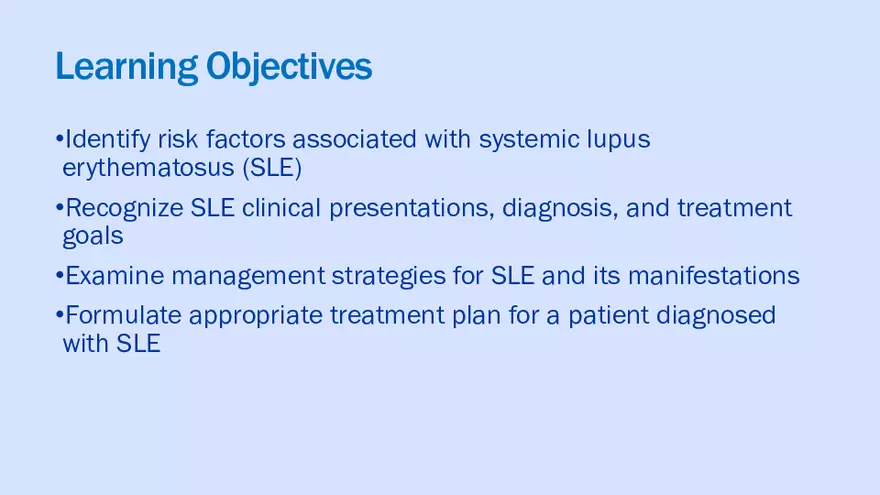 Systemic Lupus Erythematosus - Page 2