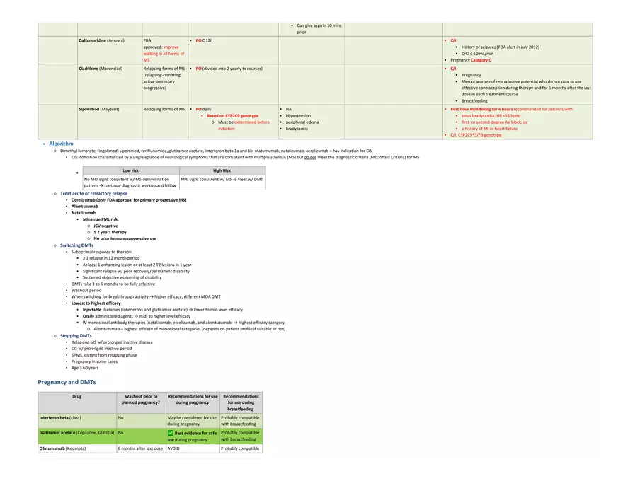 Multiple Sclerosis Lecture Note - Page 3