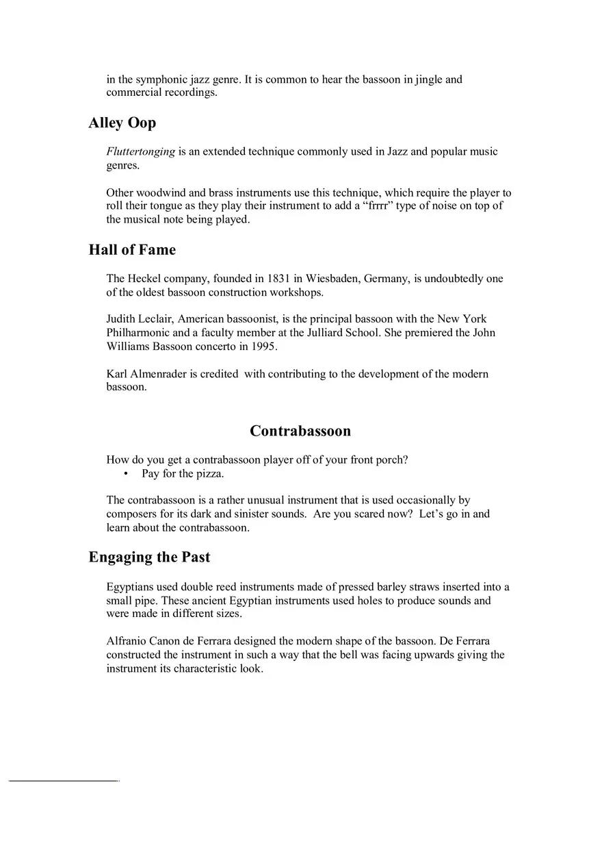 Woodwinds Study Notes - Page 7