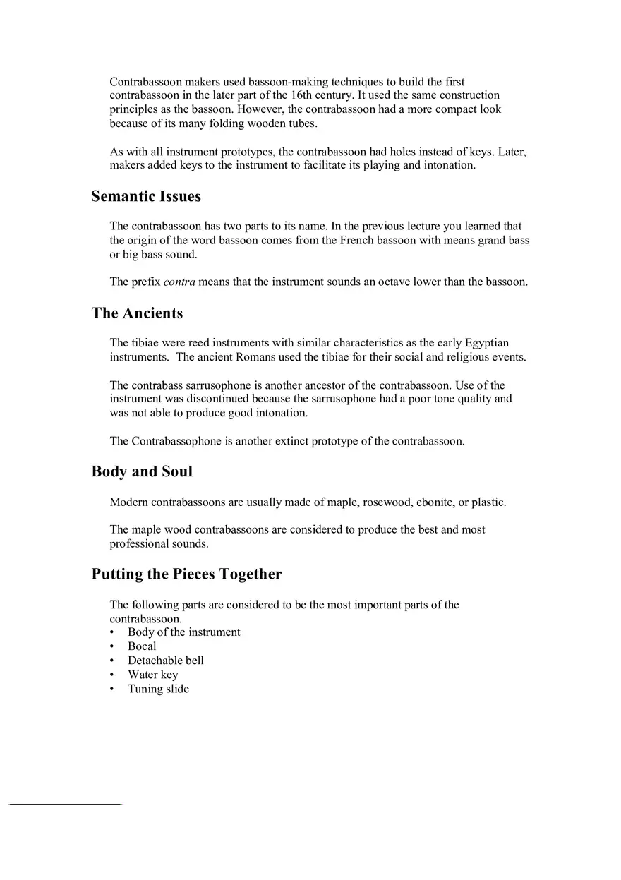Woodwinds Study Notes - Page 8