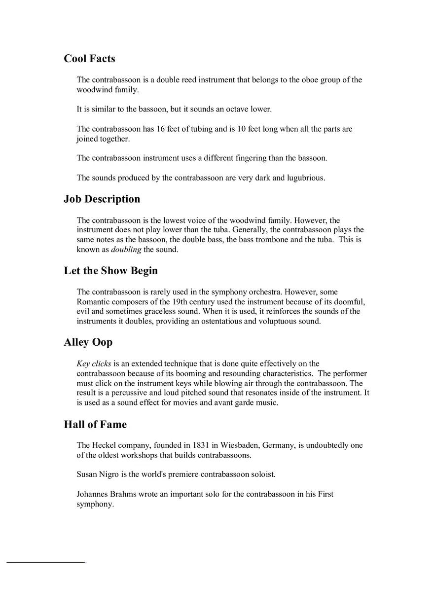 Woodwinds Study Notes - Page 9
