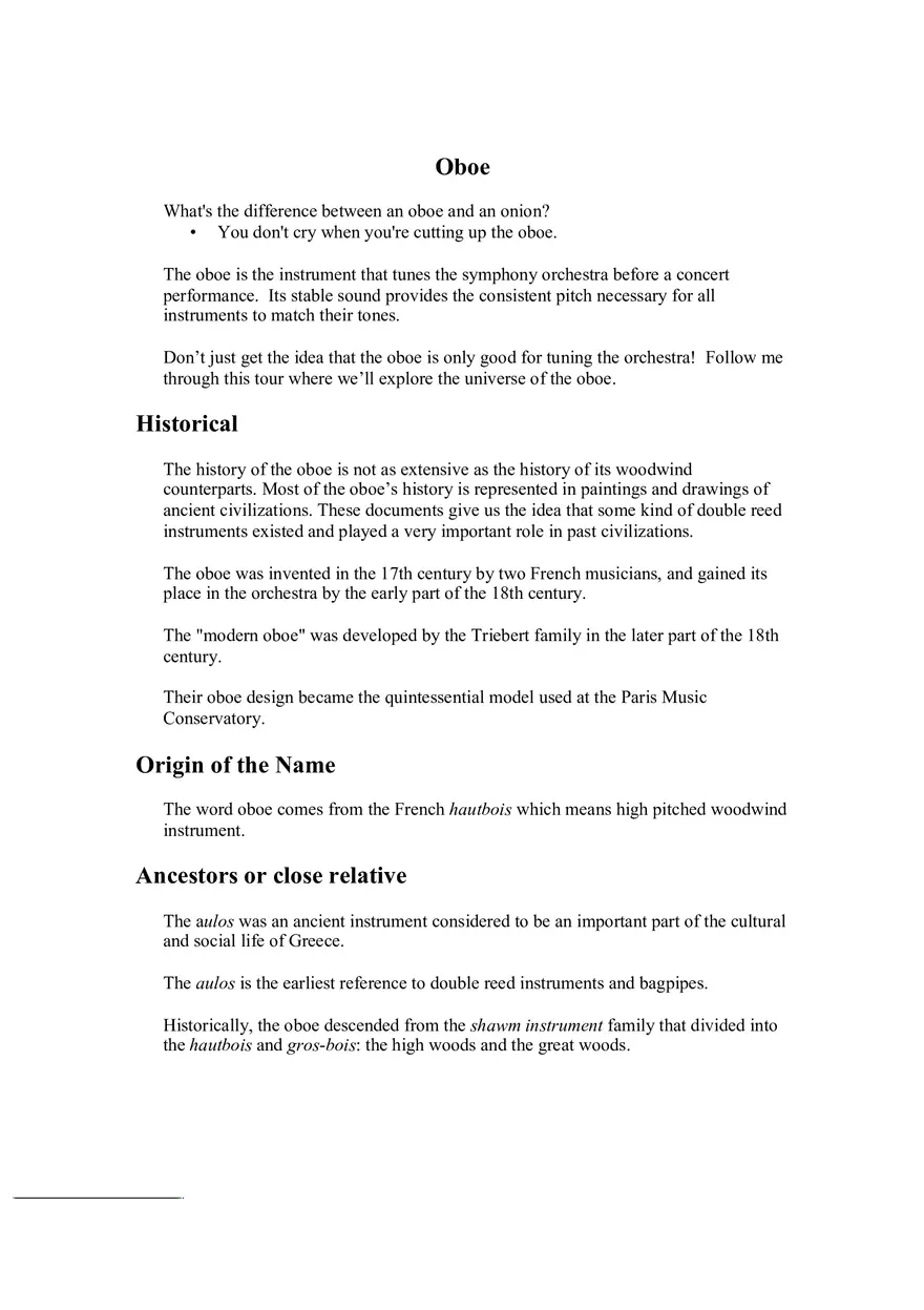 Woodwinds Study Notes - Page 12