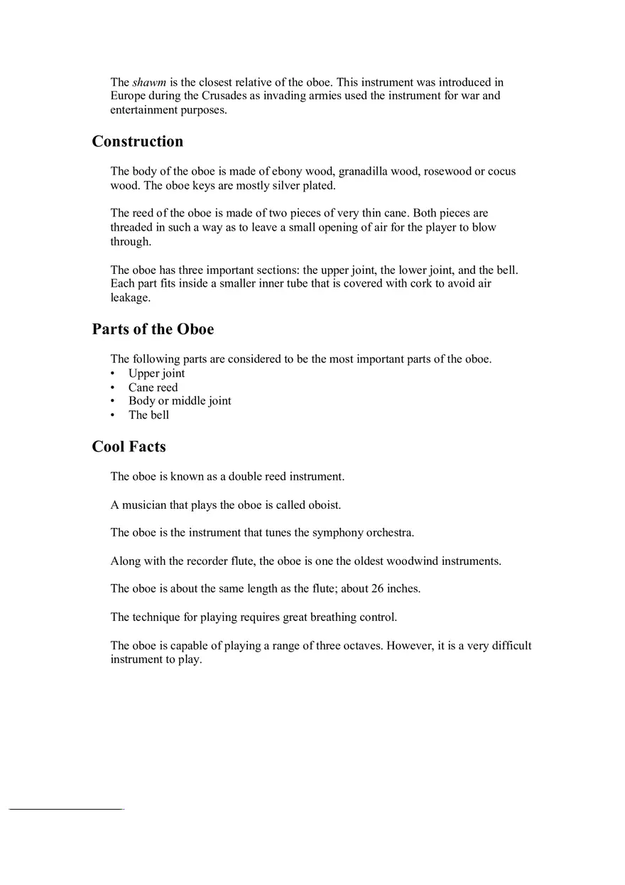 Woodwinds Study Notes - Page 13