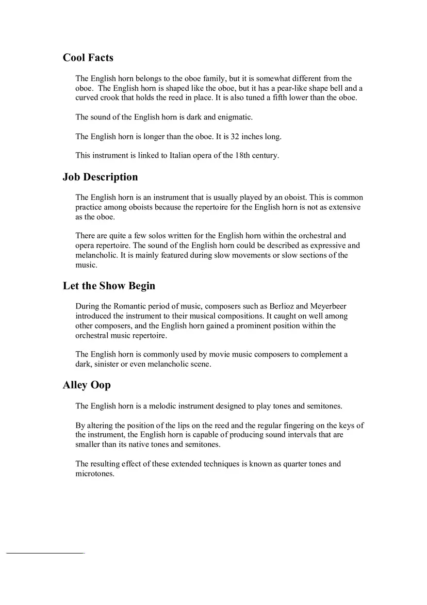 Woodwinds Study Notes - Page 17