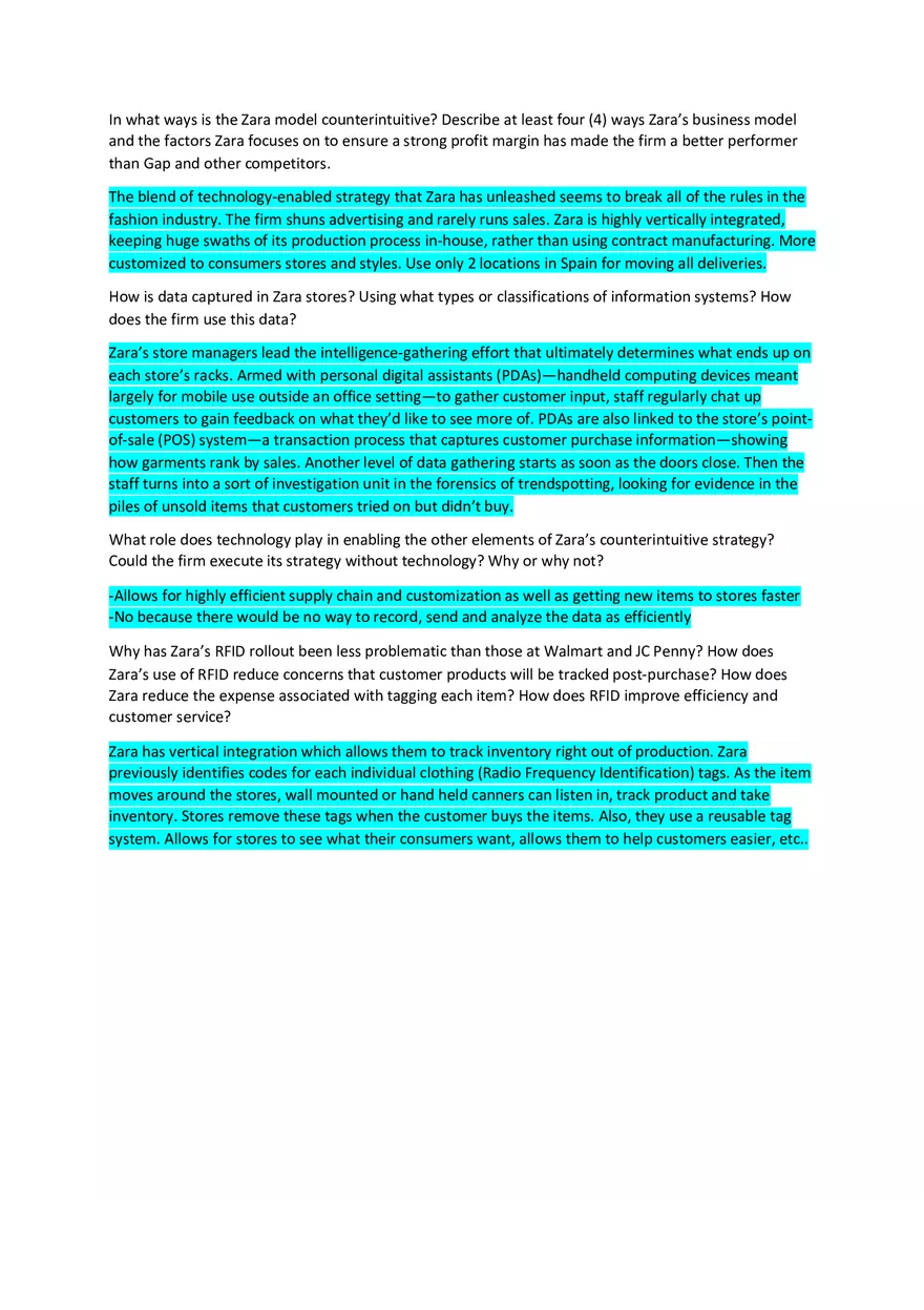 Exam MIS Ch. Spotlight Questions - Page 7