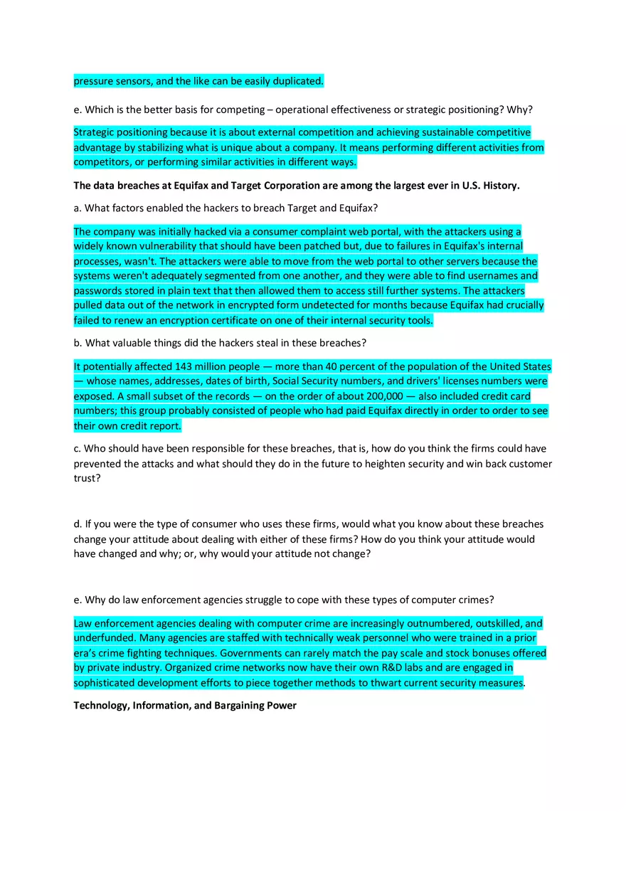 Exam MIS Ch. Spotlight Questions - Page 3
