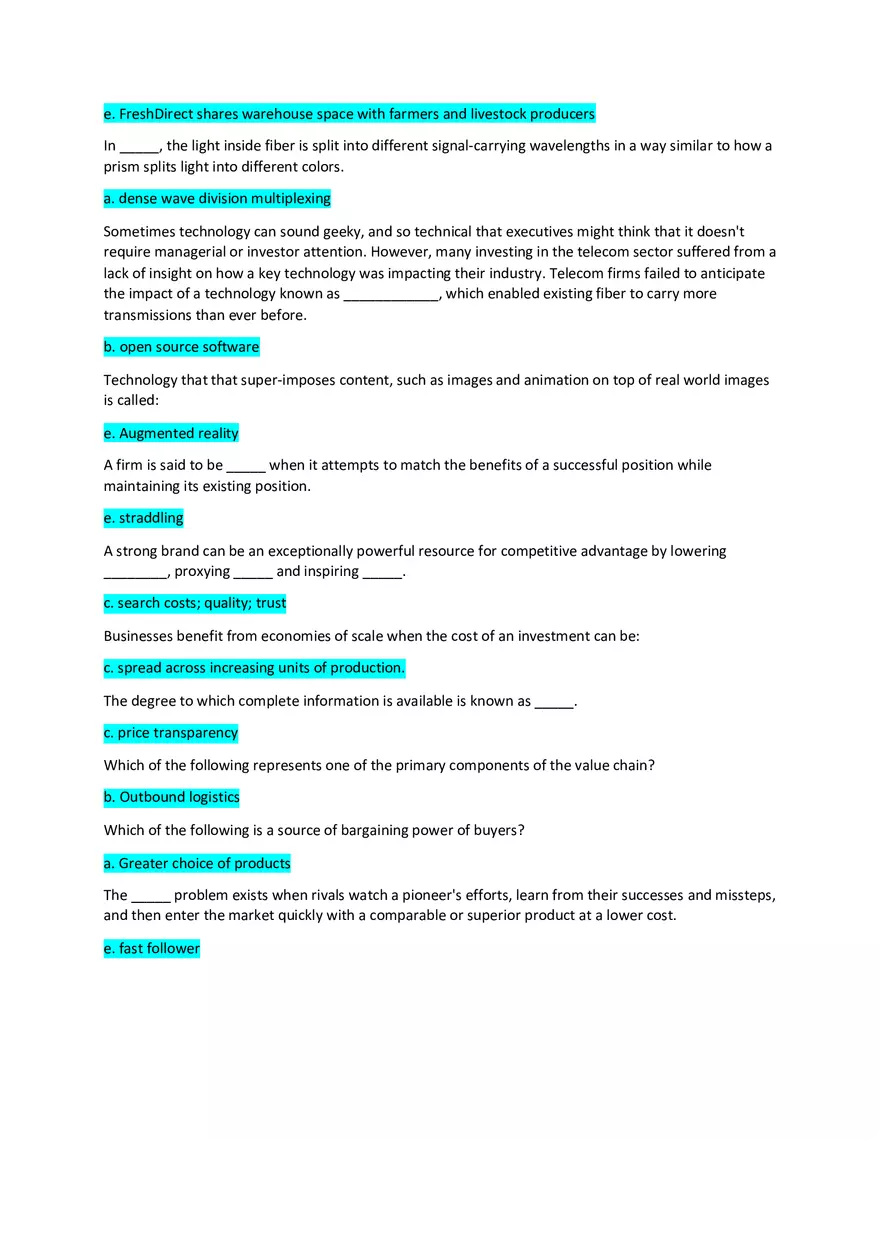 Exam MIS Ch. 2 + 3 - Page 2