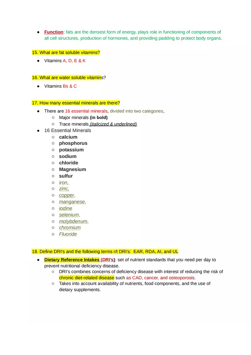 Key Concepts Chapter 1 Living a Healthy Lifestyle - Page 6