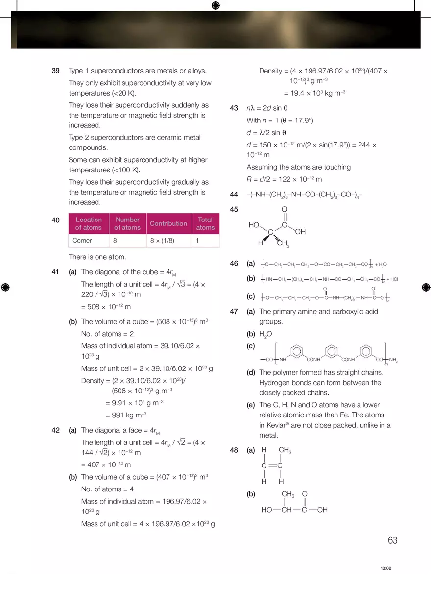 Chemistry Answers Chapter 12 - Page 8