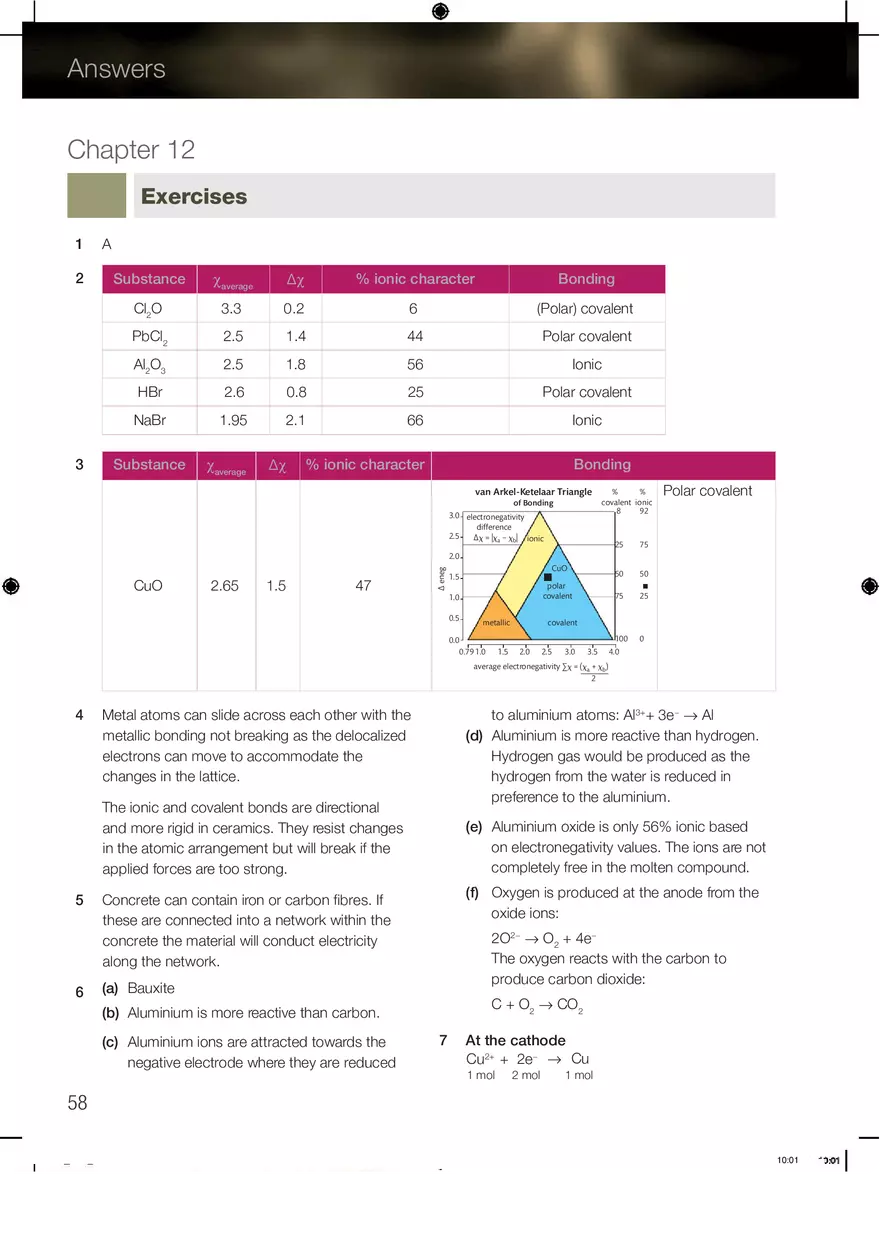 Chemistry Answers Chapter 12 - Page 1