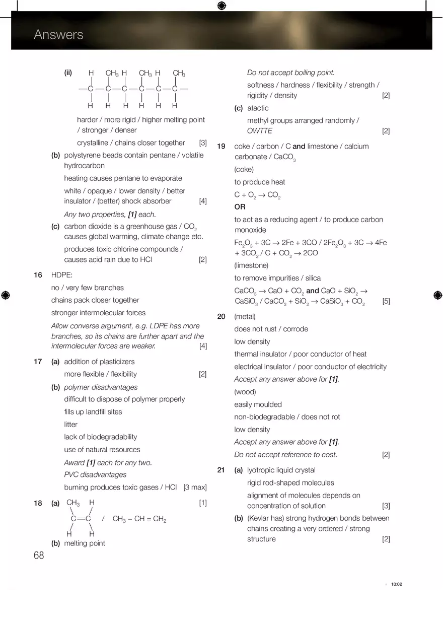 Chemistry Answers Chapter 12 - Page 3