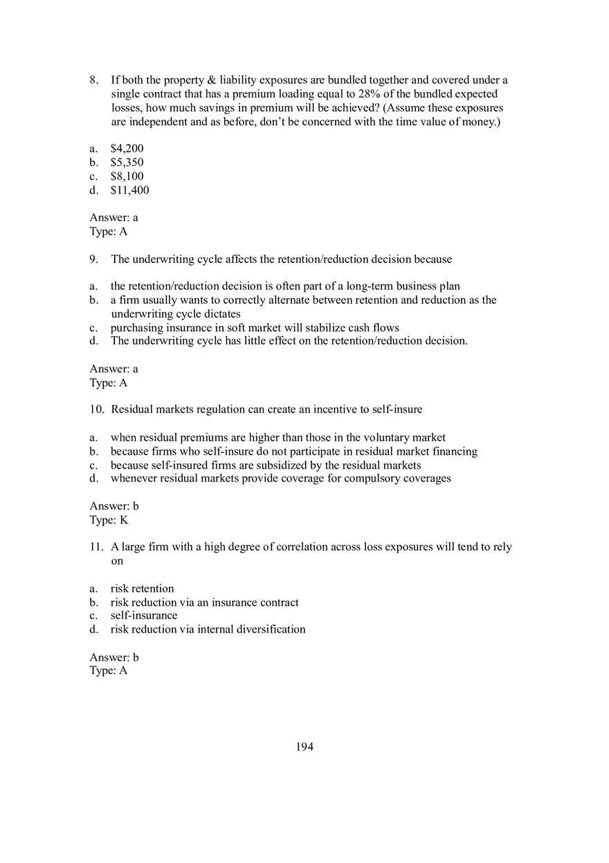 Chapter 22 Risk Retention-Reduction Decisions - Page 3