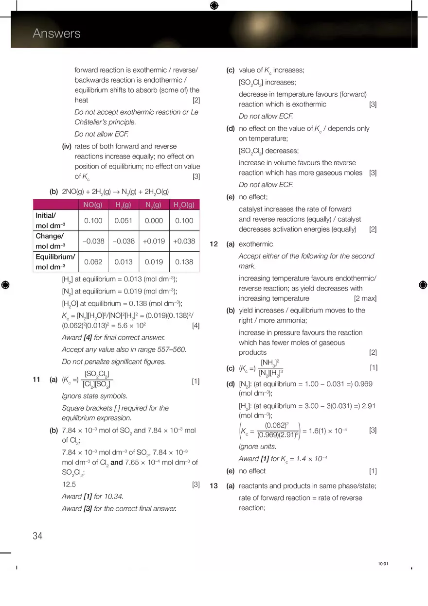 Chemistry Answers Chapter 7 - Page 3