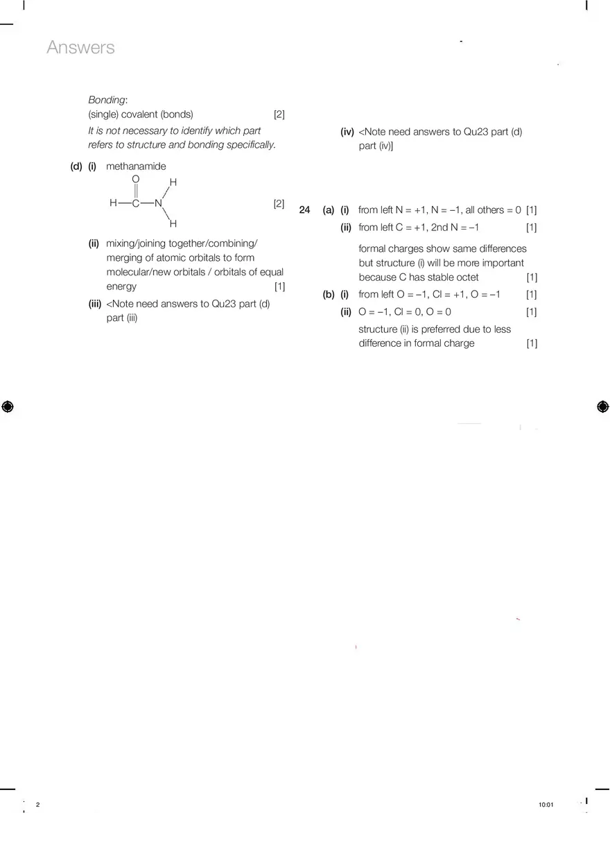 Chemistry Answers Chapter 4 - Page 8