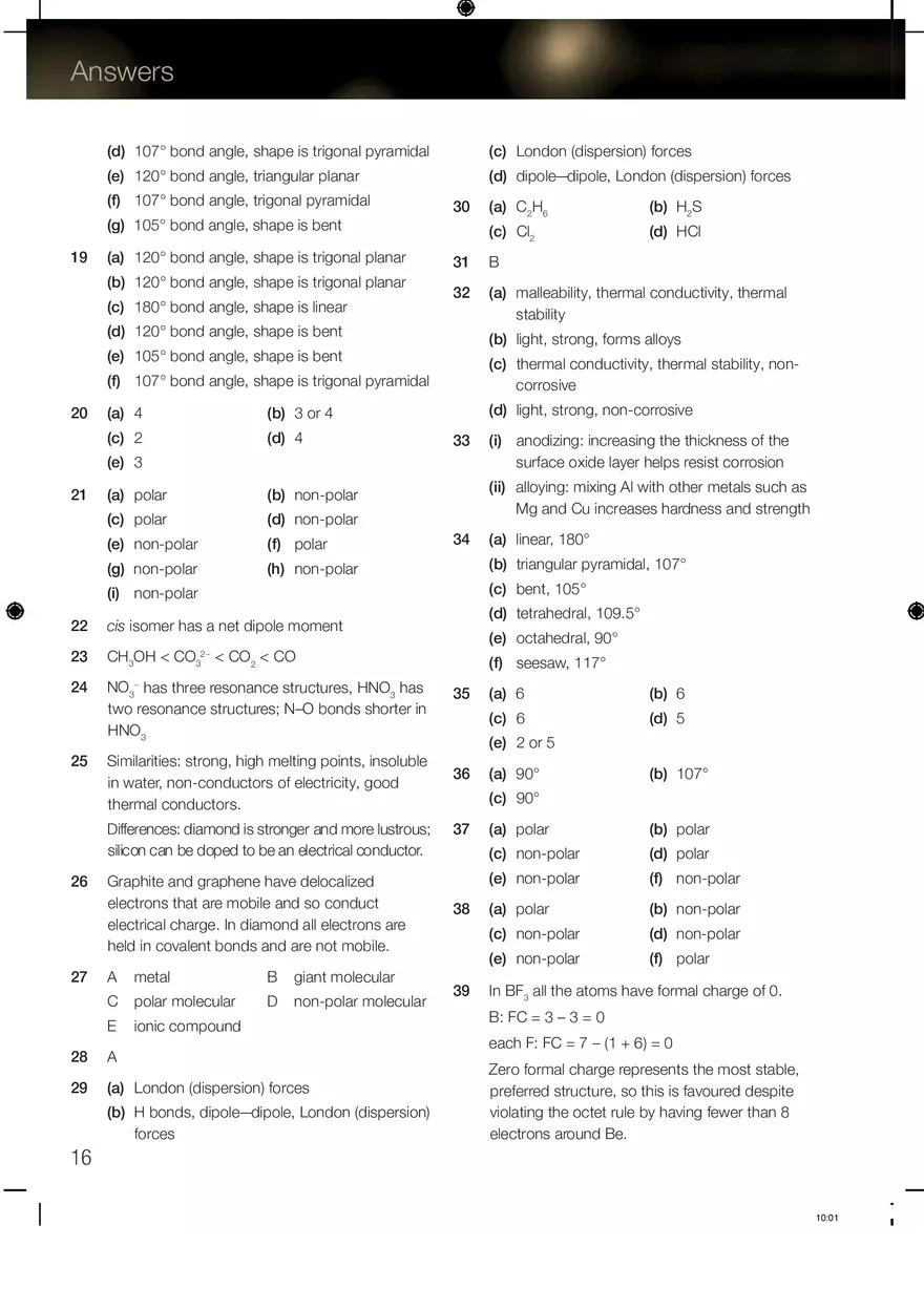 Chemistry Answers Chapter 4 - Page 2