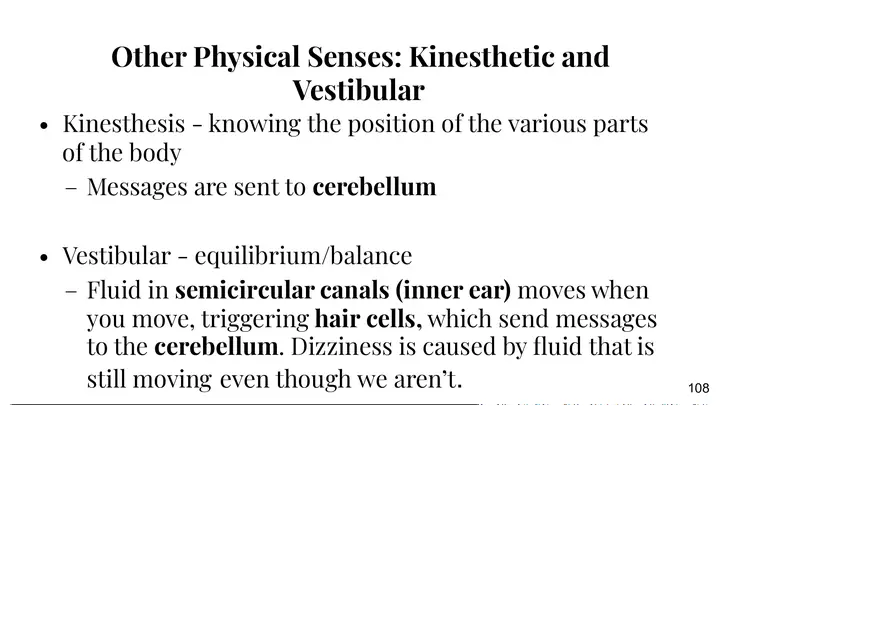 Unit 3 Other Physical Senses - Page 1