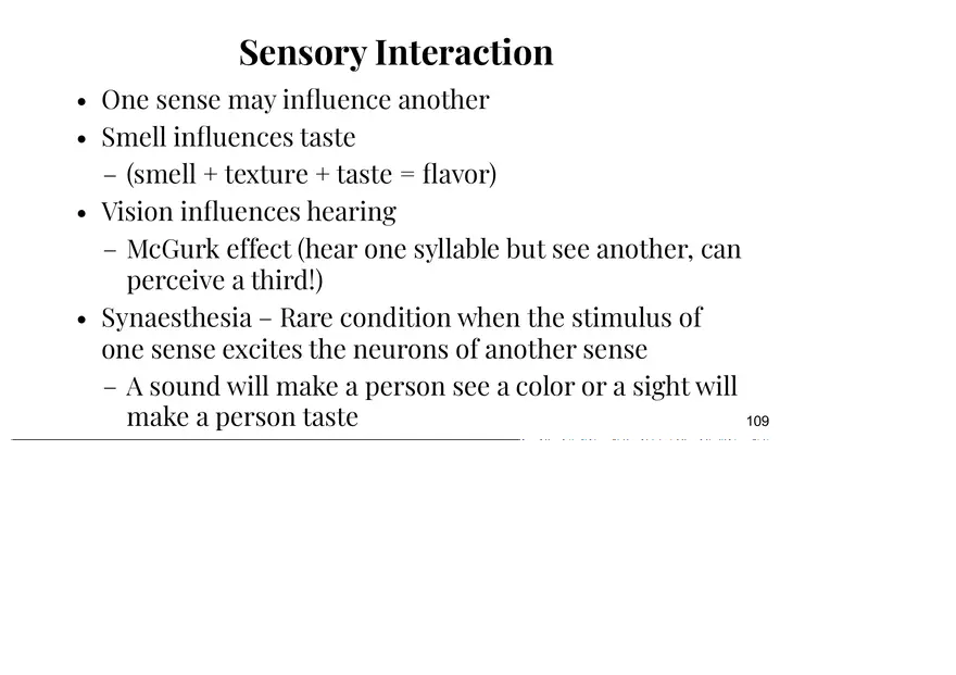 Unit 3 Other Physical Senses - Page 2