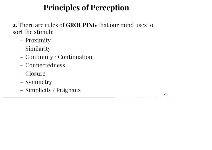 Unit 3 Principles of Perception - Page 13