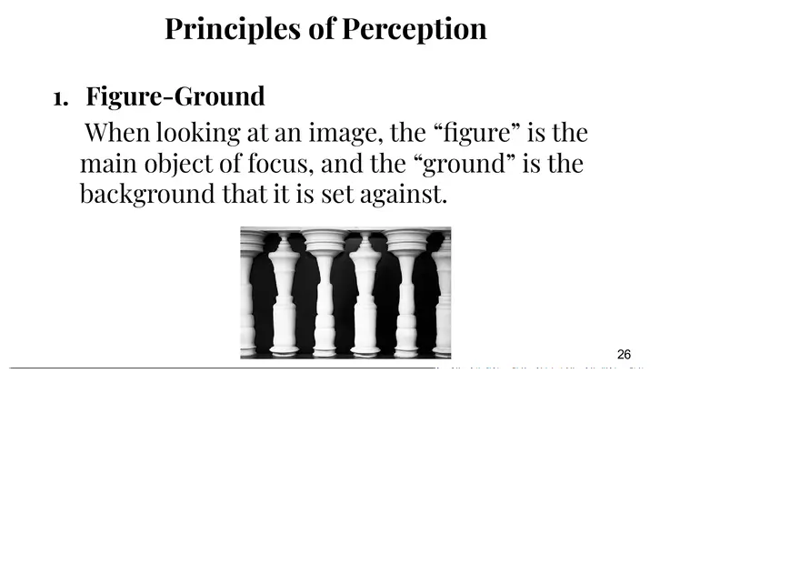 Unit 3 Principles of Perception - Page 1