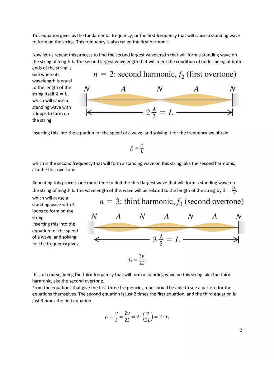 Standing Waves Lab Online - Page 2