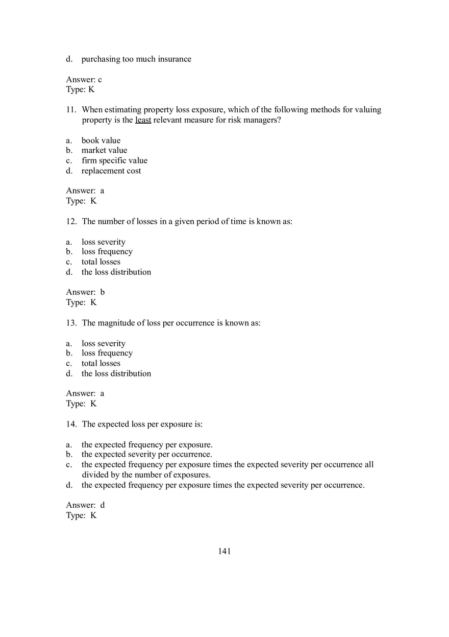 Chapter 3 Risk Identification and Measurement - Page 4