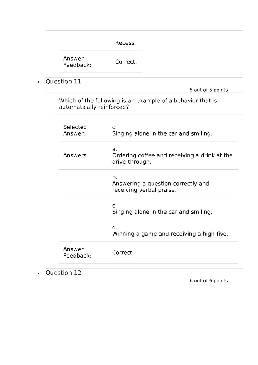 Which of the Following is the Best Example of a Conditioned Reinforcer - Page 12