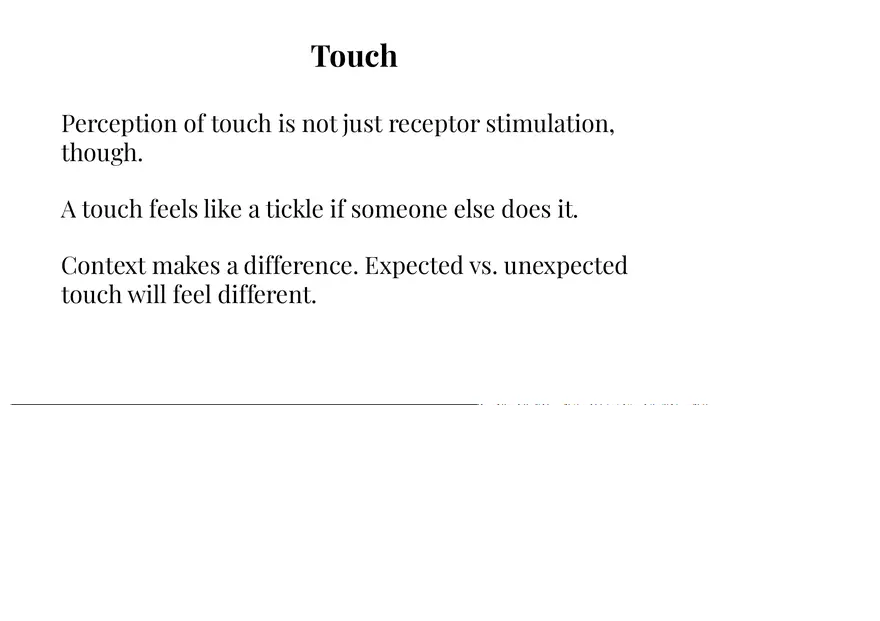 Unit 3 The Skin Senses - Page 2