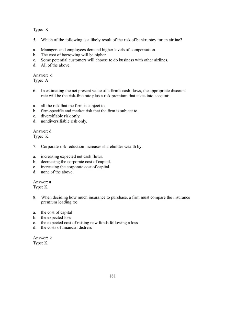 Chapter 20 Risk Management and Shareholder Wealth - Page 2