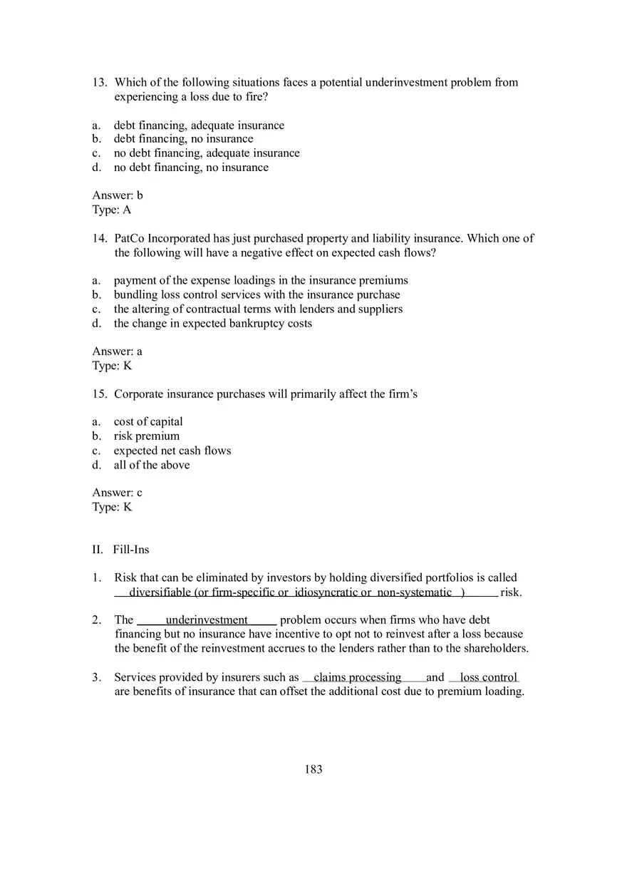 Chapter 20 Risk Management and Shareholder Wealth - Page 4
