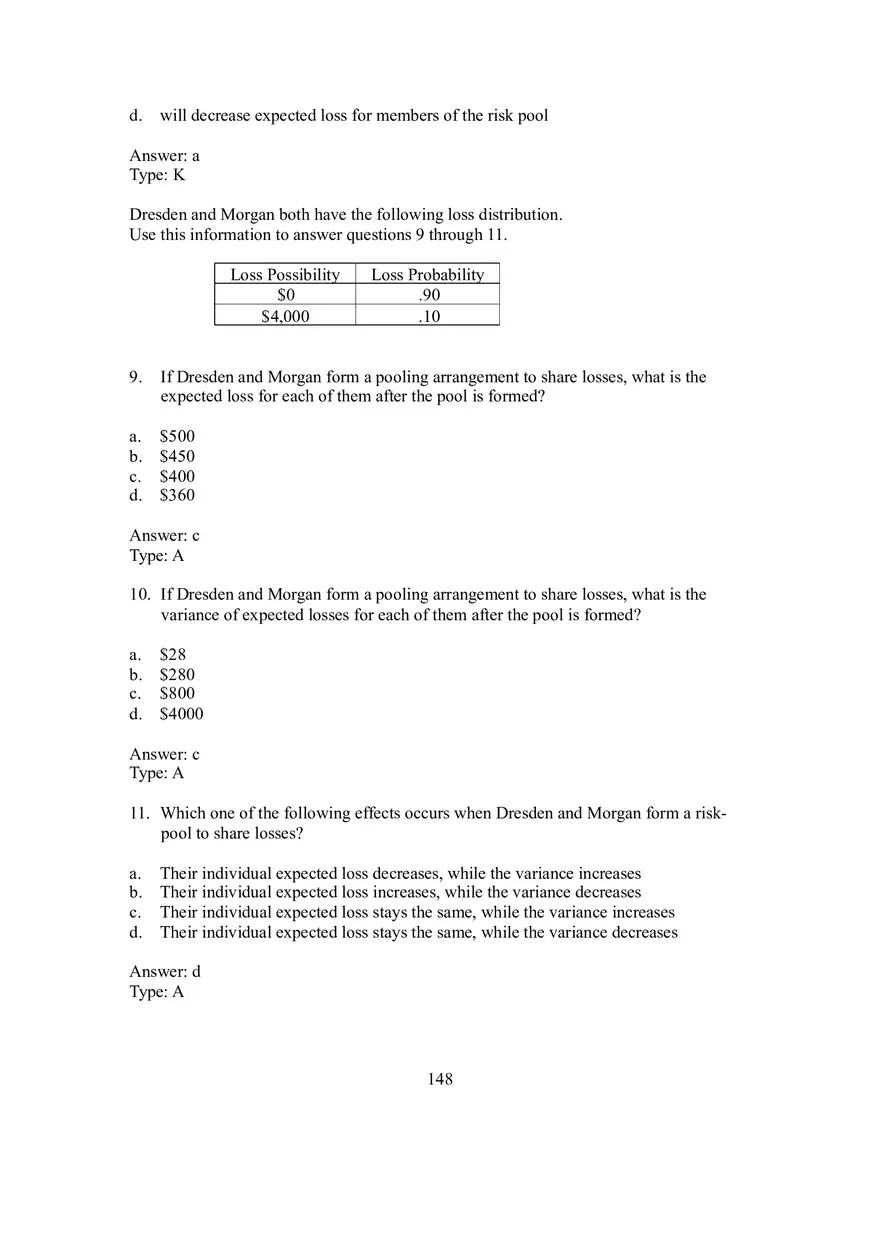 Chapter 4 Pooling Arrangements and the Diversification of Risk - Page 3