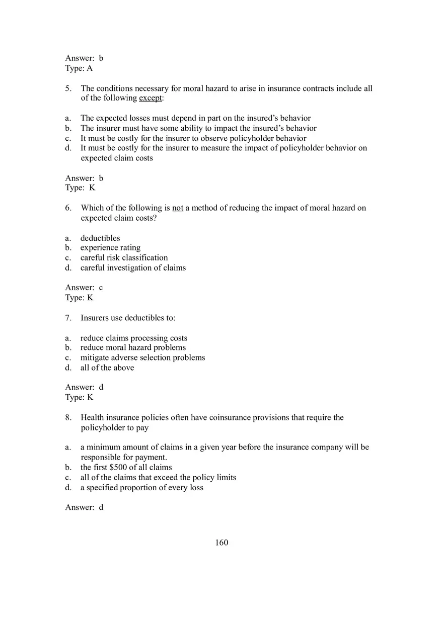 Chapter 10 Insurability of Risk, Contractual Provisions, and Legal Doctrines - Page 2