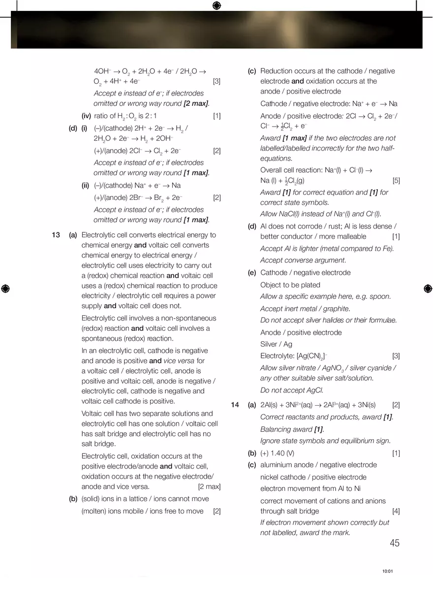Chemistry Answers Chapter 9 - Page 5
