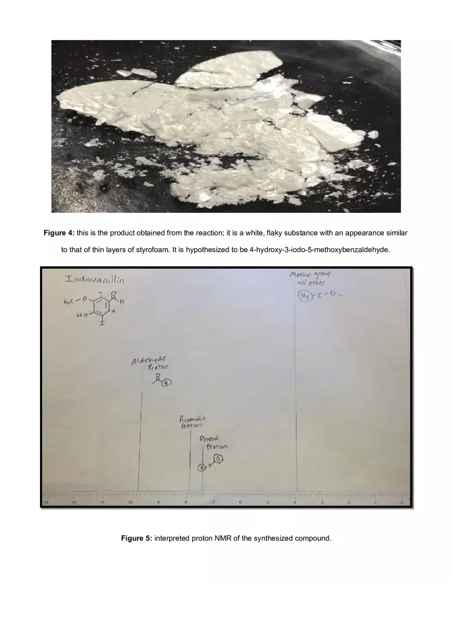 Electrophilic Aromatic Iodination of Vanillin - Page 9