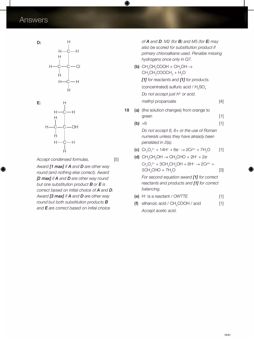 Chemistry Answers Chapter 10 - Page 7
