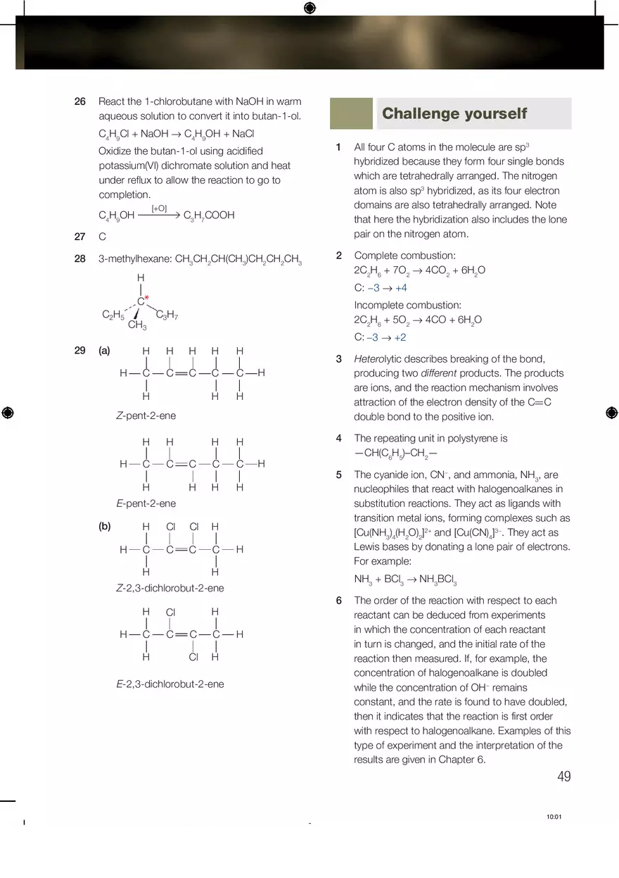 Chemistry Answers Chapter 10 - Page 4