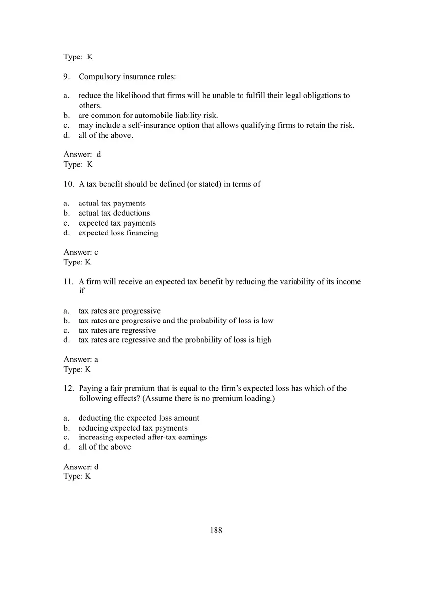 Chapter 21 Tax, Regulatory, and Accounting Factors Affecting Corporate Risk Management - Page 3