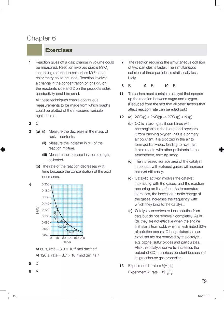 Chemistry Answers Chapter 6 - Page 1