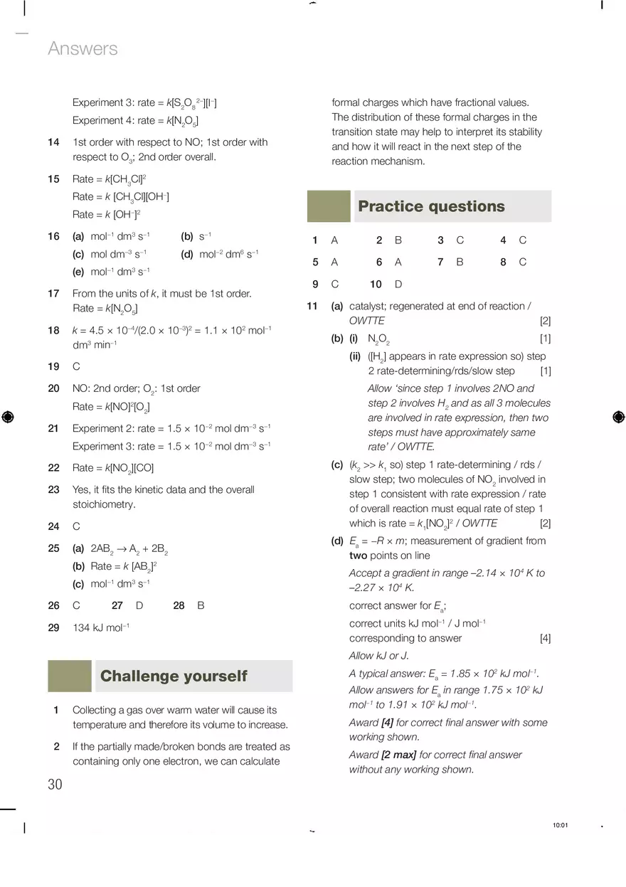 Chemistry Answers Chapter 6 - Page 2